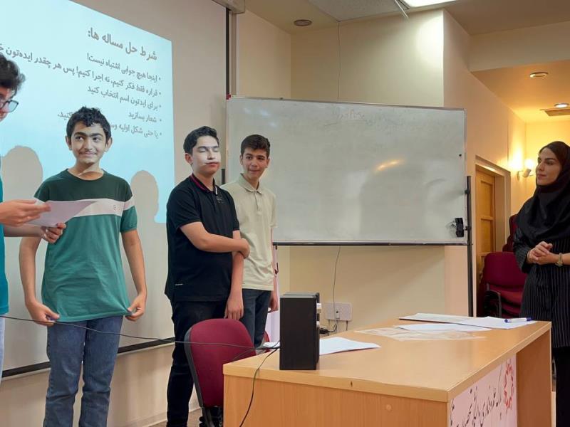 کارگاه نوآوری و کارآفرینی دانش‌آموزی