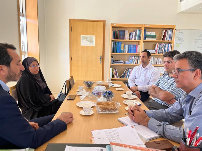 نشست تخصصی رئیس پارک علم و فناوری با دکتر نظری، معاون محترم برنامه ریزی و توسعه سرمایه انسانی شهرداری و سرکار خانم مهندس ناظری، مدیر محترم نوسازی و تحول اداری شهرداری