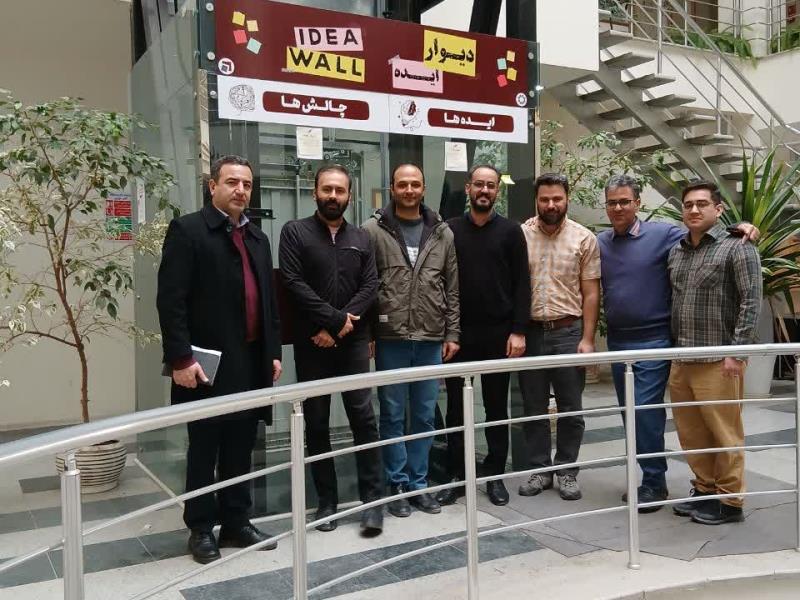 راه‌اندازی  «دیوار ایده» در پارک علم و فناوری  دانشگاه تحصیلات تکمیلی