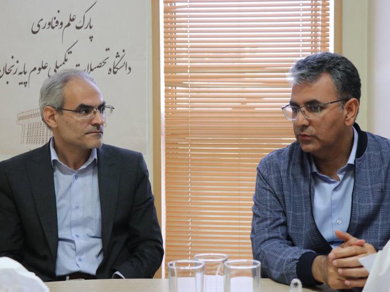 بازدید دکتر توحید فیروزان و دکتر آشتیانی