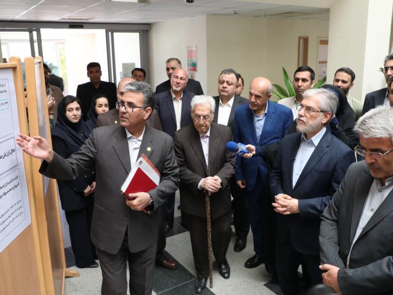 گزارش تصویری بازدید وزیر محترم علوم، تحقیقات و فناوری از پارک علم و فناوری دانشگاه تحصیلات تکمیلی علوم پایه زنجان