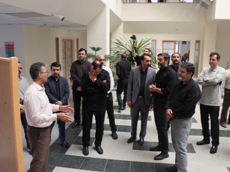 حضور دکتر علی شمسی‌پور و معاونان شهرداری‌های کشور در پارک علم و فناوری دانشگاه علوم پایه زنجان