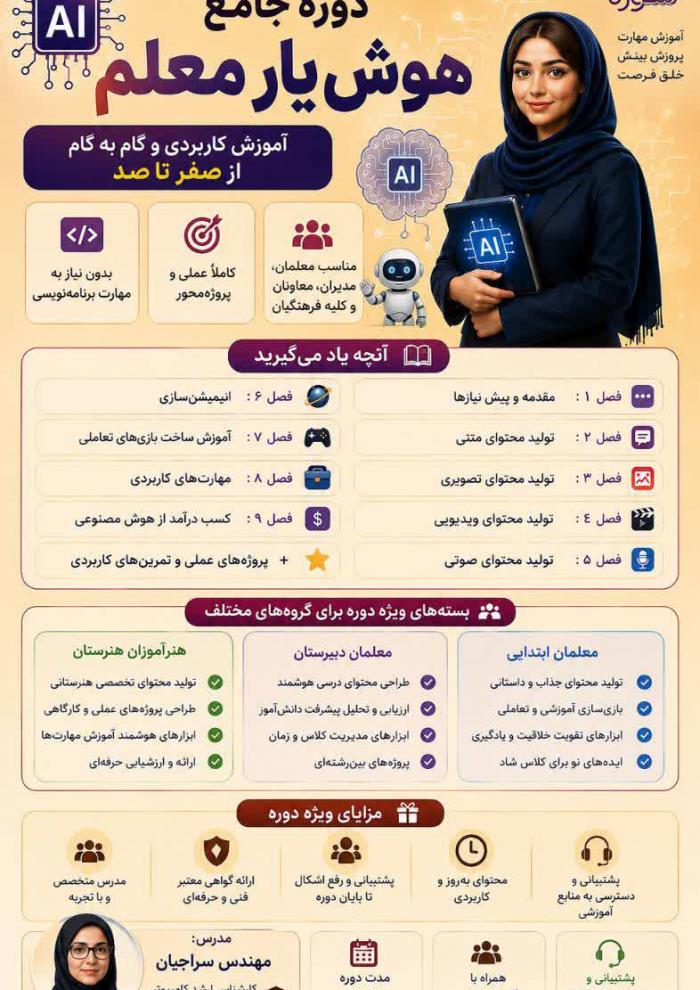 دوره جامع هوش یار معلم